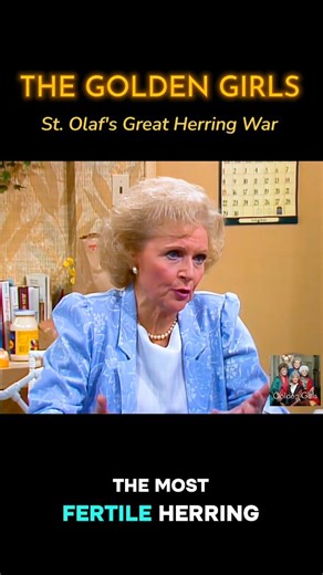 Giggles Apothecary by Rosegoldai (DJ Pearmain) | Betty White's improvised "Herring Circus" St Olaf story on The Golden Girls (better quality upgrade 😊) In The Golden Girls season 1... | Instagram
