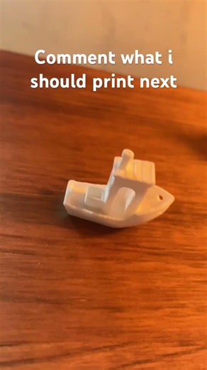 Mini benchy#3dprinting #cute #3dprint #relatable