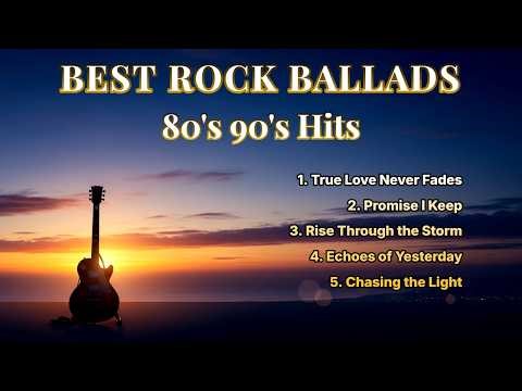 80's 90's Slow Rock Hits Nonstop – Best Rock Ballads of All Time (Romantic & Sad Classics)