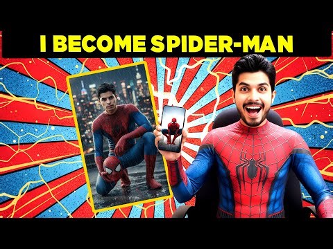 How to Turn Yourself into SpiderMan Easy Tutorial | TechWorld Prince