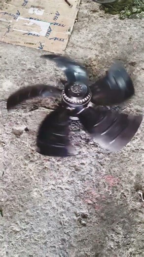 Electric industries radiator Fan testing after repairing