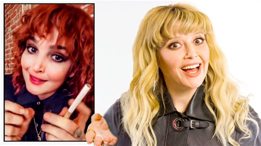 Natasha Lyonne reviews impressions of herself