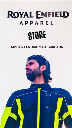 Kumar Rahul | Moto Vlogger on Instagram: "Amazing experience at Royal Enfield store at AIPL Joy Central Mall, Sector 65, Gurgoan! 🏍️ checking out their premium riding gear and apparel collection. From stylish jackets to helmets and gloves - they have everything a rider needs! The staff was super helpful and the quality is top-notch. Perfect one-stop shop for all riding enthusiasts! 🔥 Ready for my next adventure! 🌟 @Royalenfieldlifestyle 👉 Use Coupon Code 45F51C68EF08C for 15% Off Store Locat