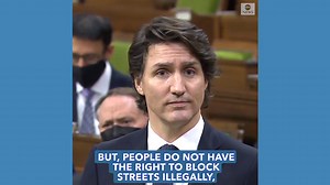Trudeau addresses protest