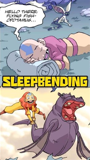 Never Let Aang Fall Asleep 😱 | Avatar The Last Airbender #avatar #atla #comics