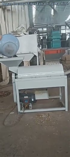 Automatic Bamboo Coconut Coir Extractor Shellers Machine for Palm Fruit Fiber Separator
