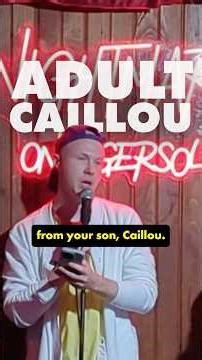 Caillou was born for the drama. #standupcomedy #caillou