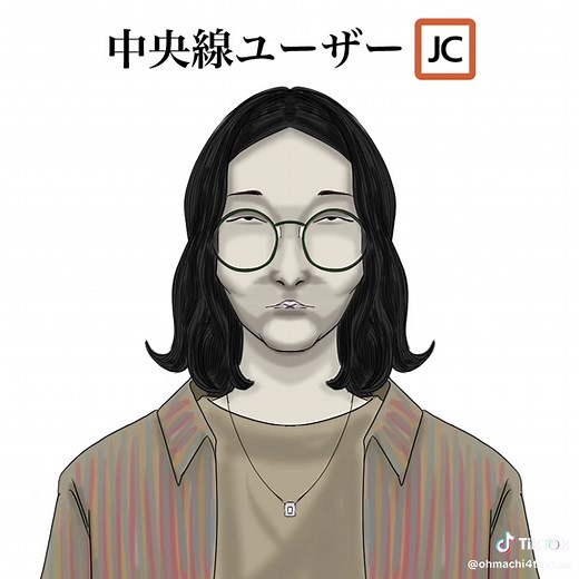路線利用者の顔に関する偏見