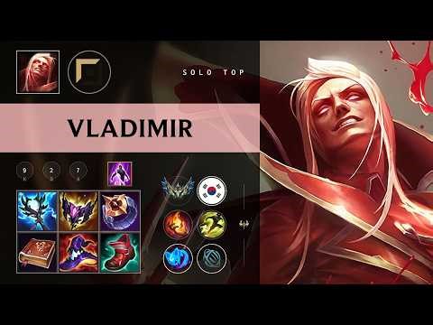 Vladimir Top vs Fiora - KR Challenger Patch 26.08