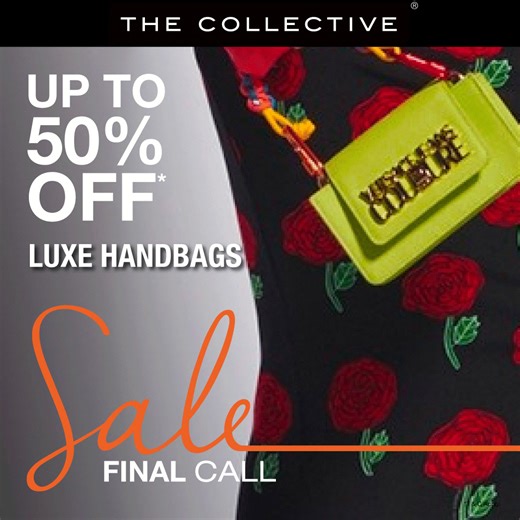 The Collective Sale is ending soon! Shop Ted Baker, Karl Lagerfeld, Liu Jo, and Love Moschino bags at up to 50% off. | The Collective