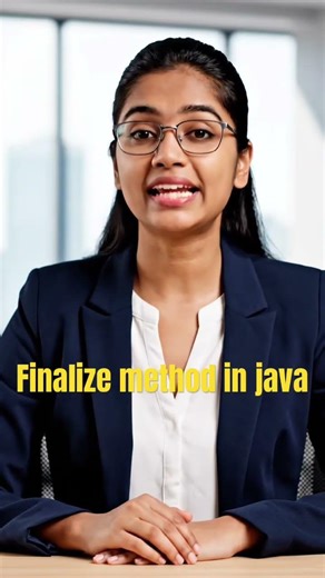 finalize | Finalize method in java #corejava #method #garbage #collection #interview #programming
