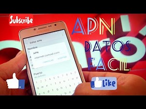 COMO CONFIGURAR DATOS O APN OPERADOR CLARO FACIL