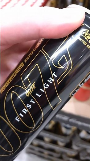 007 First Light Coca Cola Zero #007 #firstlight #cocacola because of the new James Bond game