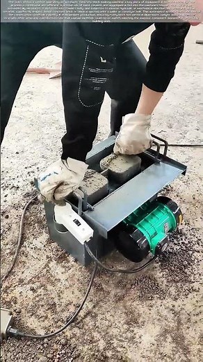 Pressing the Block: How an Automated Machine Molds Concrete into Perfect Bricks