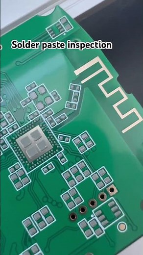 Solder paste application & inspection | PCBA process#pcb#electronics #fyp #manufacturing#hardware