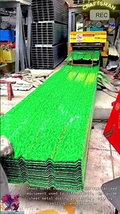 Metal Sheet Support Tool in Production Line #shorts #viral #tools #creative #technology