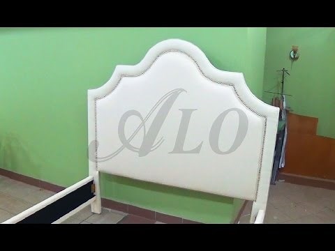 HOW TO UPHOLSTER A HEADBOARD WITH DECORATIVE NAILS - ALO Upholstery