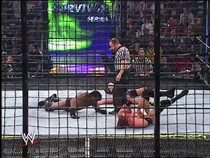 World Heavyweight Championship Elimination Chamber Match: Survivor Series 2002