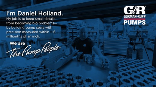 The Pump People - Daniel Holland | Gorman-Rupp Pumps