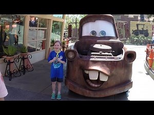 Tow Mater Sings Happy Birthday to You - Disneyland