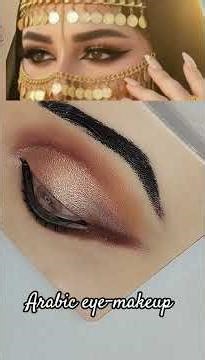 Arabic Eye Makeup Look 🔥 Bold & Glam | Easy Step by Step Tutorial #youtube#mua#viralshort