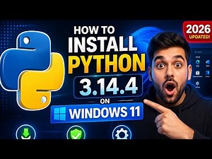 How to install Python 3.14.4 on Windows 11 [2026] | Python Installation