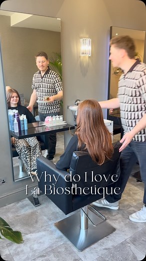 Why do I love La Biosthetique? What’s not to love. From their holistic concepts, their approach to sustainability. The sense of community. Around 720 products to choose from. The versatility. The results. The vibrancy. The longevity. And so much more… Hair created using Tint and Tone 7/34 6/43 Tone lotion and care additive. Products used- pre and post colour shampoo and rinse. Colour protection Shine restoring shampoo. Taming fluid. Long hair weightless conditioning oil. Molding hair spray. Calm