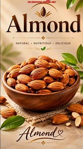 Don't Miss These 5 Incredible Benefits of Almonds! 🥜 #shorts #beautytips #viral #reels #almond