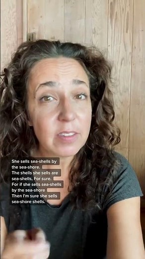 She Sells Sea Shells By The Seashore