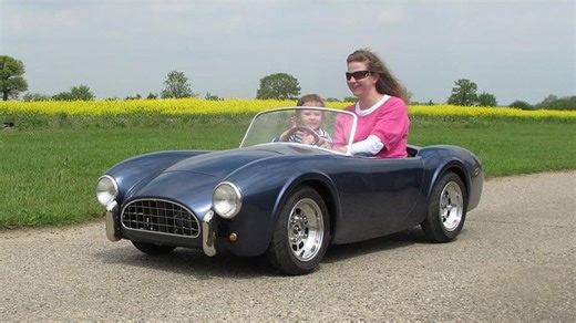 Can't afford your full-size dream car? How about a drivable mini version?