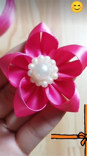 110K views · 1.8K reactions | Flor facil y sencillo #floreseternas #handmade #ribbonflowers #fblifestyle #tutorial | Mi mundo de manualidades La Rosa de Sharon | Facebook