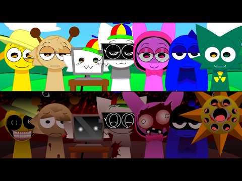 🎭Incredibox Sprunki Pyramixed Swapped | Ultimate Pyramid Chaos Mix💥incredibox sprunki animation