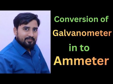 Conversion of Galvanometer into Ammeter NEET /JEE