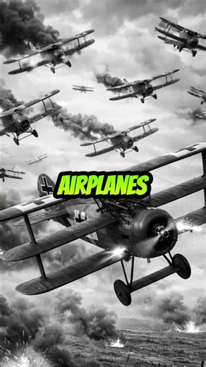 How Airplanes Changed WW1 #ww1 #history #historyfacts #warplanes #planes #shorts