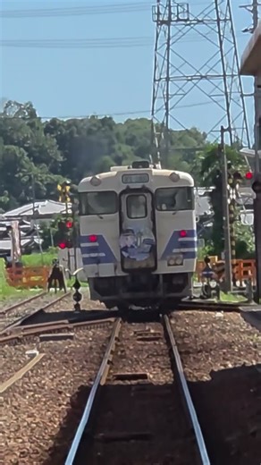 北条鉄道キハ40発車シーン#田舎 #懐かしい #北条鉄道