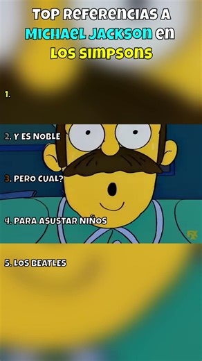 TOP referencias a Michael Jackson en los Simpsons