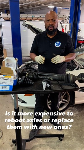 Harris Automotive on Instagram: "Rebooting two Volkswagon CV axles opposed to replacing them with aftermarket ones. Which one do you think is a better option? #vw #axle"