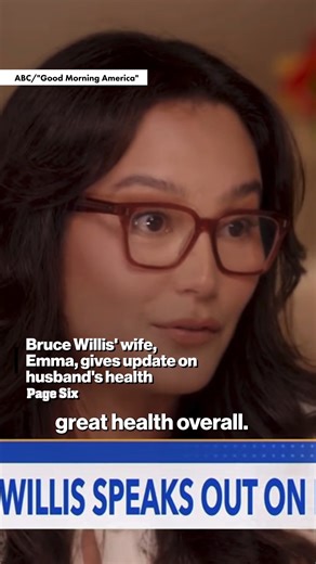 Page Six on Instagram: "Emma Heming Willis shares how husband Bruce Willis is doing amid his dementia diagnosis."