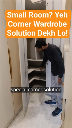 Modular Corner Wardrobe