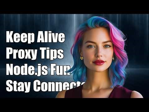 How to keep alive a connection behind proxy in node js