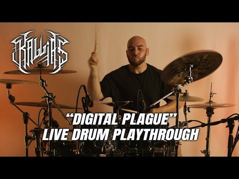 Justin Gogan - Kallias - Digital Plague Drum Play-through (Feat. Ian Wayne of Soreption)
