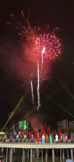 Fireworks of Unity: Celebrating 30/4 in Quang Tri