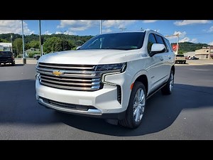 2023 Tahoe High Country, Iridescent Pearl Tricoat with all new Jet Black/Mocha interior!