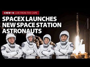 Watch live: SpaceX Falcon 9 rocket launches NASA's Crew-10 mission to the space station