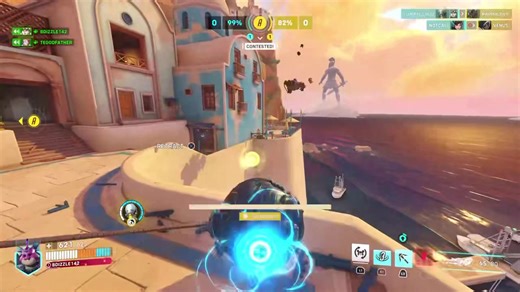 Sobrevolando en Overwatch 2: Diversión con los amigos