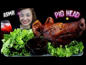 ASMR | I ATE ALL THE 3KG "PIG'S HEAD" THE STEWED MEAT WAS VERY SOFT AND DELICIOUS