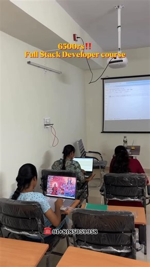 Aatagadu😜 on Instagram: "E offer ni miss avvakandi mama 😱 1. Institute Name : BSVS TUTORIALS AND STUDY HALL 2. Course Name : Full Stack Developer course (for boys and girls ) 3. Languages: Python,Html,Css,Javascript,C,Java,MySQL , PL/SQL 4. Additional : Github,projects,internship guidance and Certification 5. ⁠course duration: 3 months 6. ⁠timings: batch 01 : 5:30pm to 7:00pm , batch 02 : 7:30-9:00pm 7. ⁠fees : 6500/- ! With our reference 6000/- only *Study Hall (Only for Girls)* Timing: 8:00a