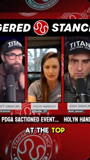 Holyn Handley tells us what she would consider changing about Sprinkle Valley hole 18. Check out TitanDiscGolf.com #pdga #dgpt #dgn #discgolfnetwork #discgolfprotour #discgolfeveryday #discgolf #discgolflife #discgolfing #staggeredstance #sprinklevalley | Staggered Stance