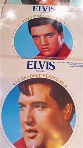 ELVIS PRESLEY ~ LEGENDARY PERFORMER Vinyl Record Box Set ~ With Book #elvispresley #elvisfans