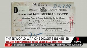 39 reactions | Three Australian soldiers of World War I have been...